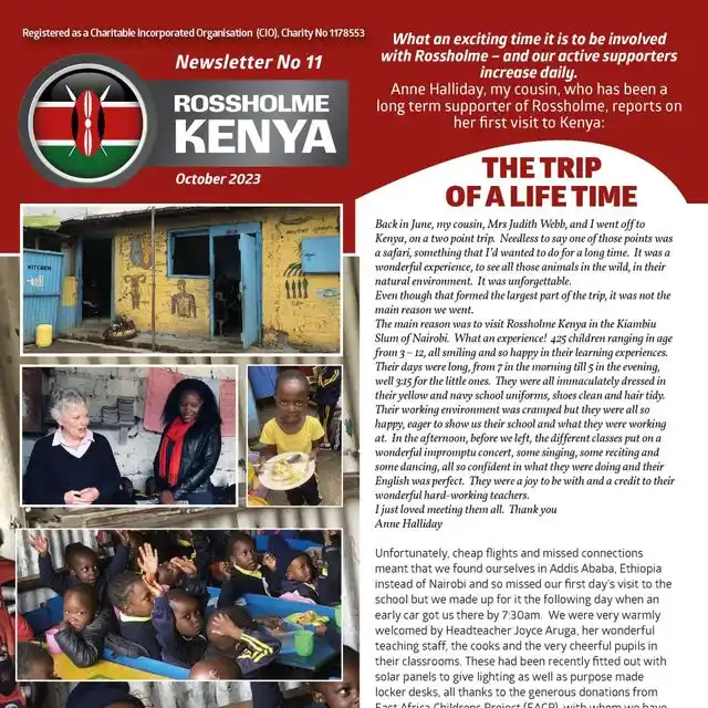 Cover of Newsletter issue 11