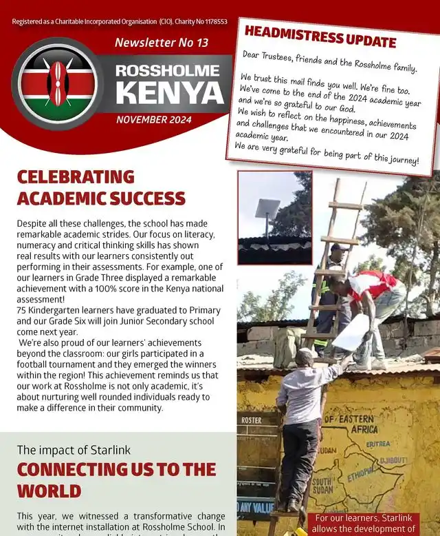 Cover of Newsletter issue 13