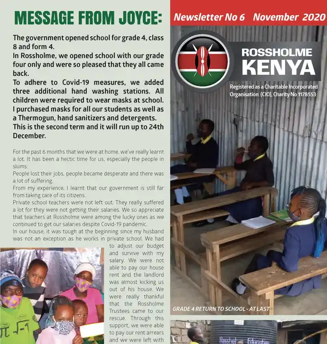 Cover of Newsletter issue 6