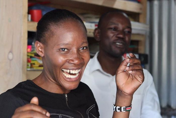 Portrait of Joyce Aruga, headteacher of Rossholme School in Kenya