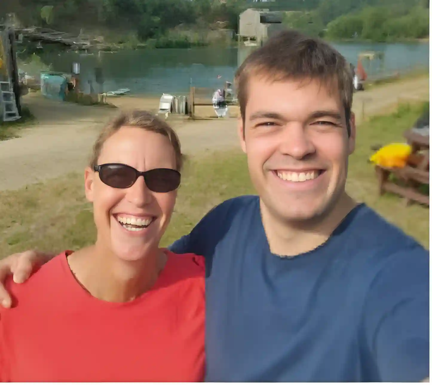 Kitty and Christian on the Rossholme Ramble in 2023